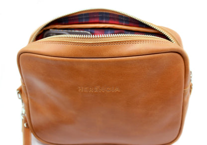 Estuche organizador de cuero premium